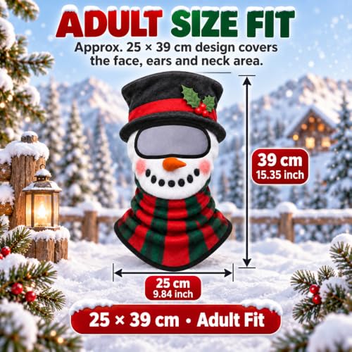 2026 Christmas Ski Balaclava Mask, 3D Animal Face Cover for Skiing，#A - image 3