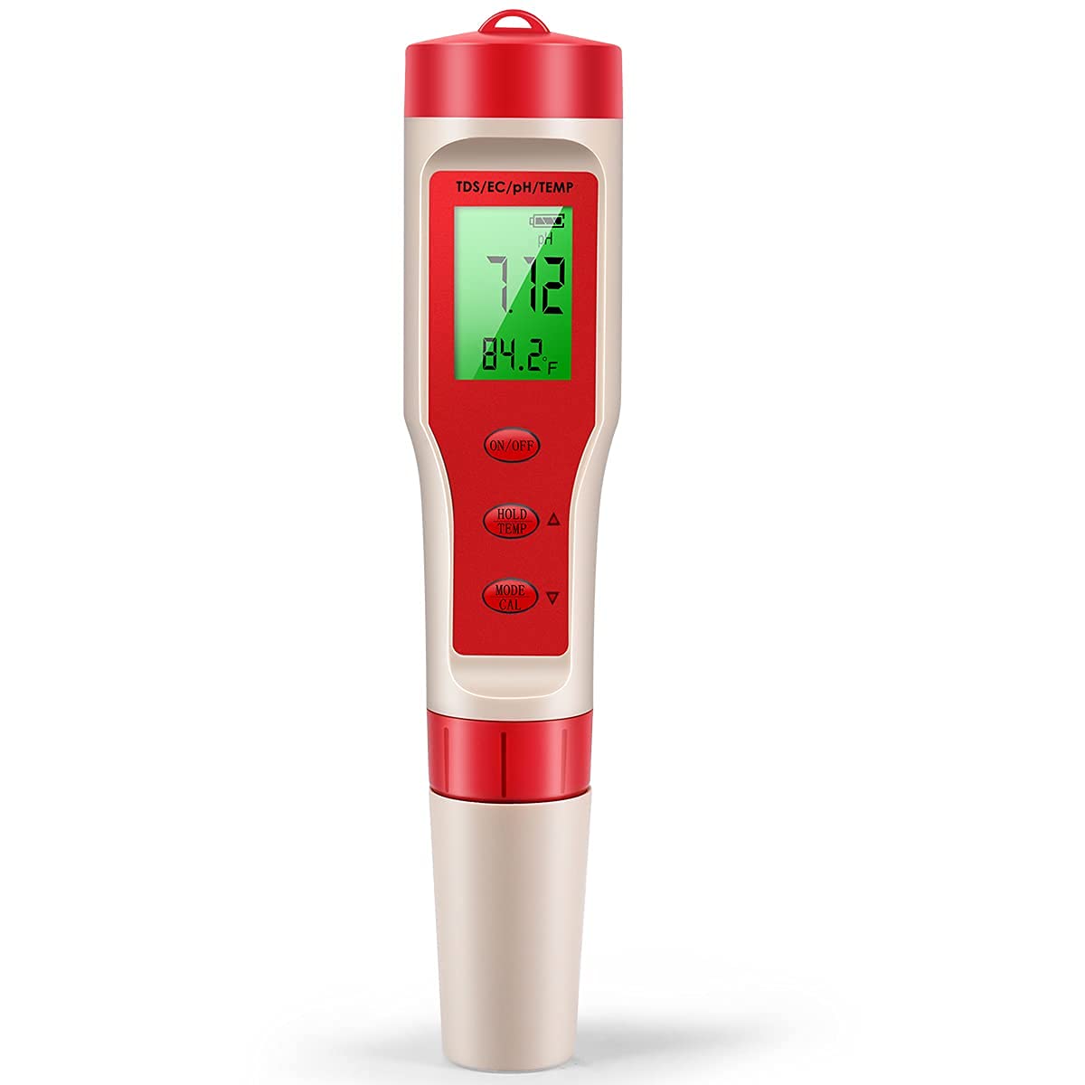 PH Meter, 4-in-1 Digital pH Meter
