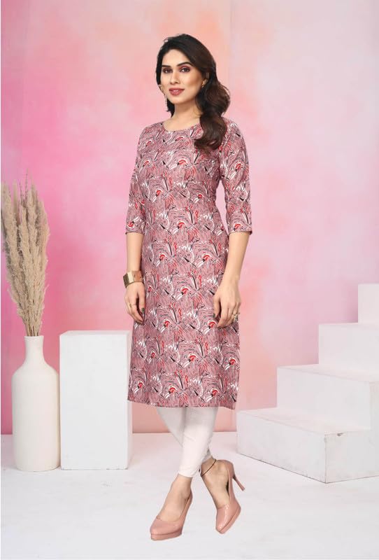 Image of Women Printed Crepe Kurtas