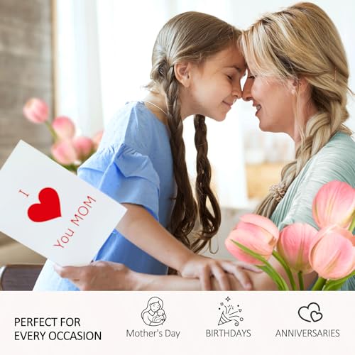 Image of Flower Lamp, Rechargeable Tulip Night Light with Cordless Touch Control