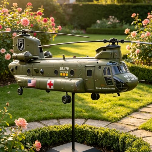 Helicóptero spinner de viento: de vida a su cama de flores y patio 7