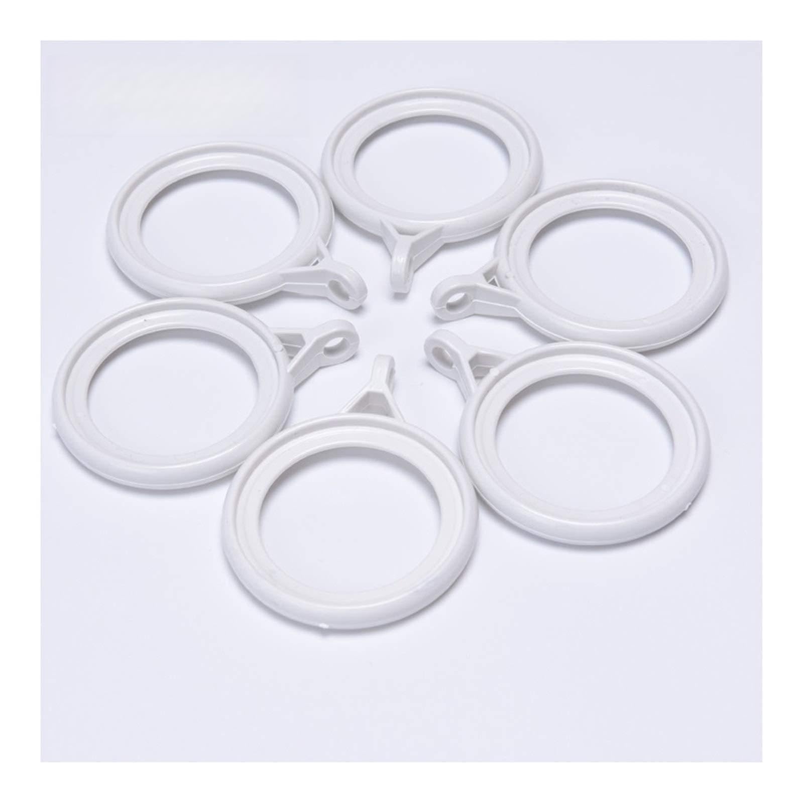 Anelli per Tende Plastica Silent Tenda Anello Doccia Sala Doccia Perforata Anello for Tende Accessori for Chiusura a Tenda A Gancio Anelli Clip Finestra(C)