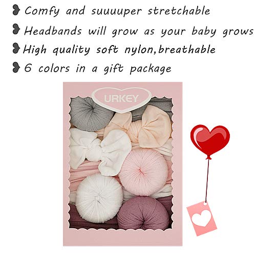 Baby Turban headbands and Classic Bows Headwraps for Newborn Baby Infant Gifts2