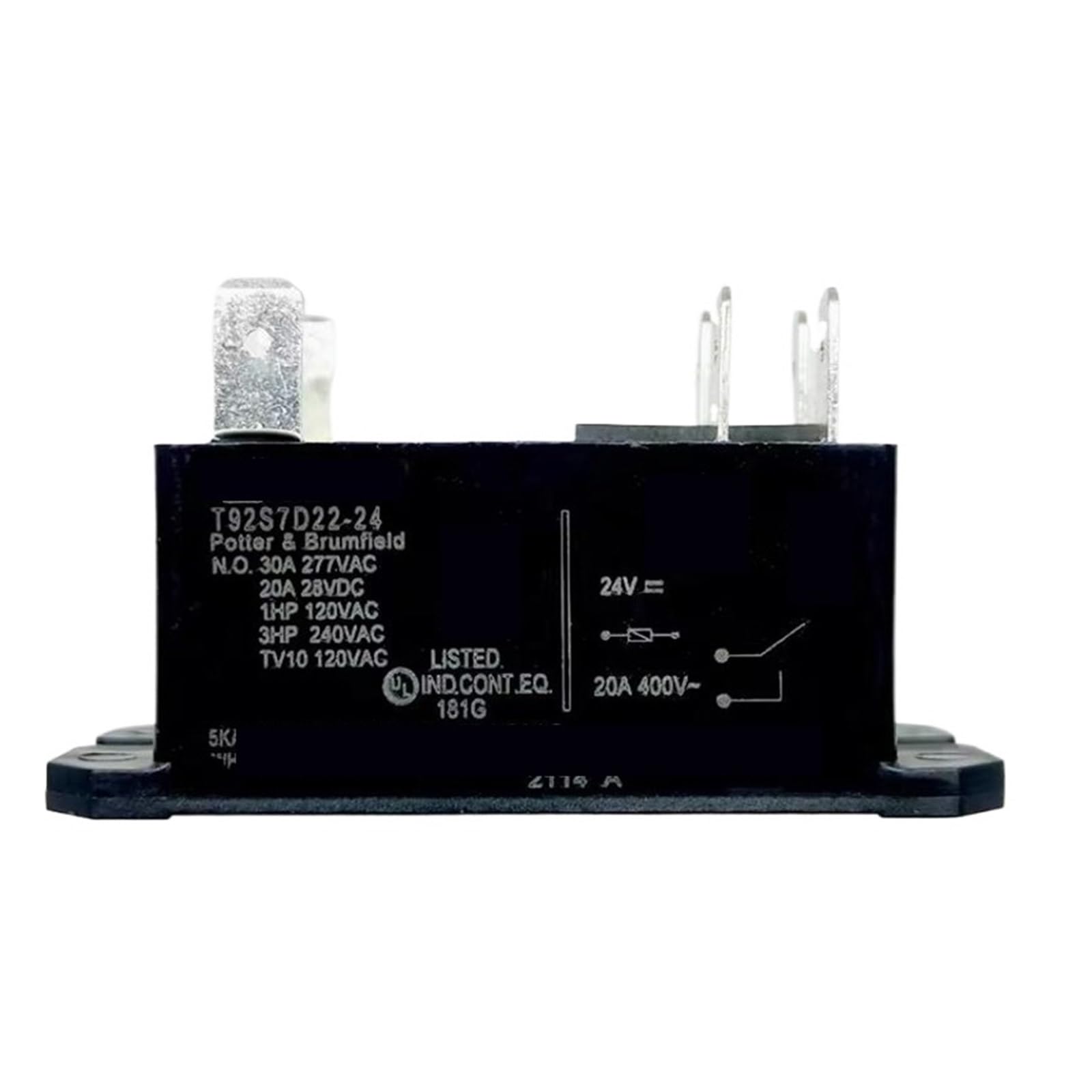 Relais T92S7D22-24 24V DCV24 30A 6PIN | Composant électronique pour carte de puissance
