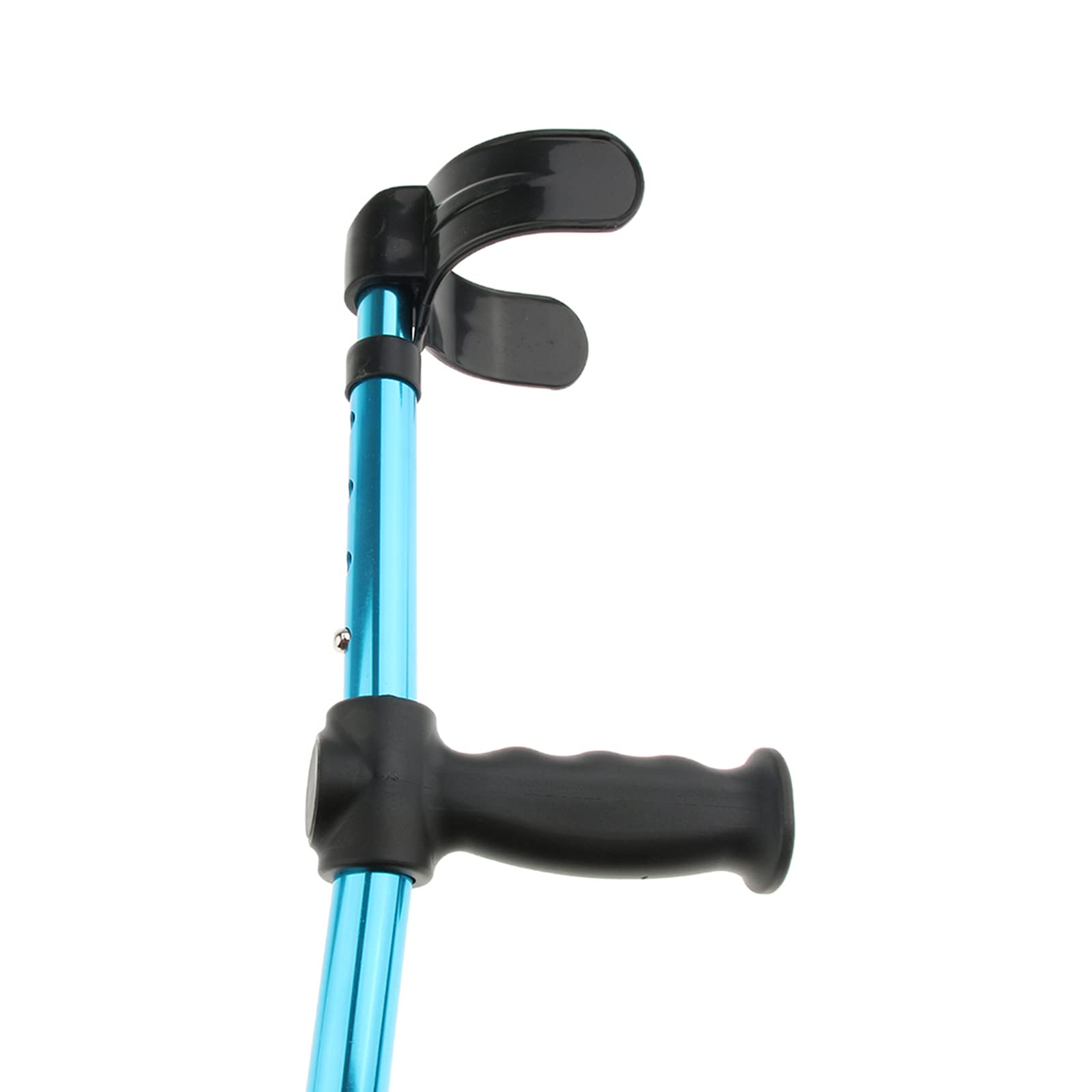 Muletas de antebrazo para adultos, muletas de antebrazo de aluminio, muletas para caminar, muletas de antebrazo de aluminio ABS fuertes y resistentes, una moda