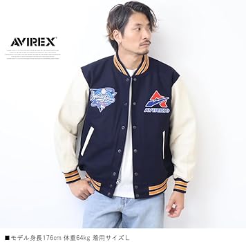 Amazon.co.jp: Avirex MLBコラボ スタジャン サブウェイシリーズ 783