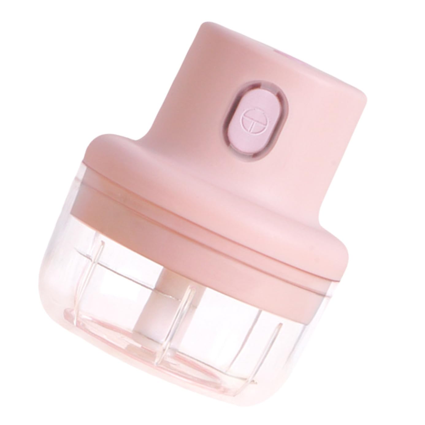 SOLUSTRE Tritatutto Elettrico da Cucina Multifunzione 1 Pezzo Capacità 250ml Motore ad Alta Potenza Utensile per Aglio e Verdure Rosa