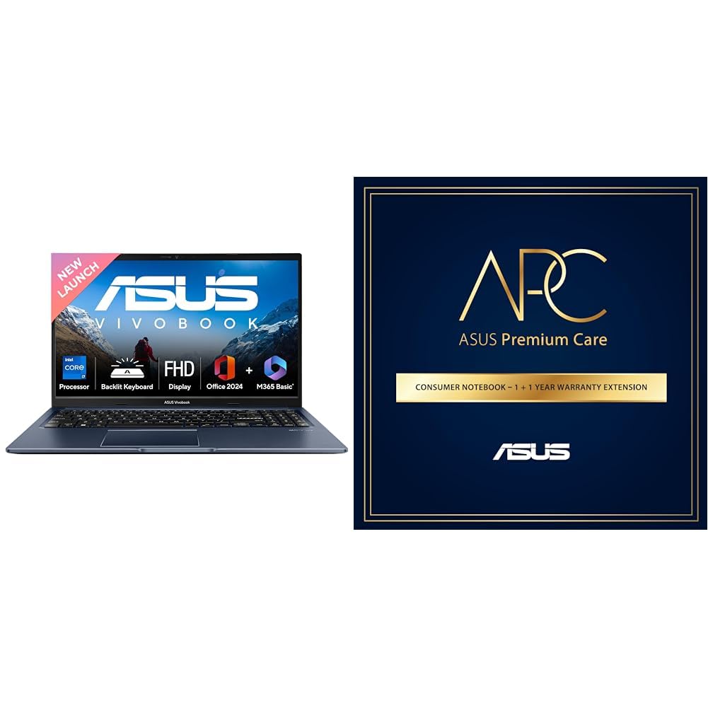 ASUS Vivobook 15,13th Gen,Intel Core i7-13620H(Intel UHD iGPU/16GB