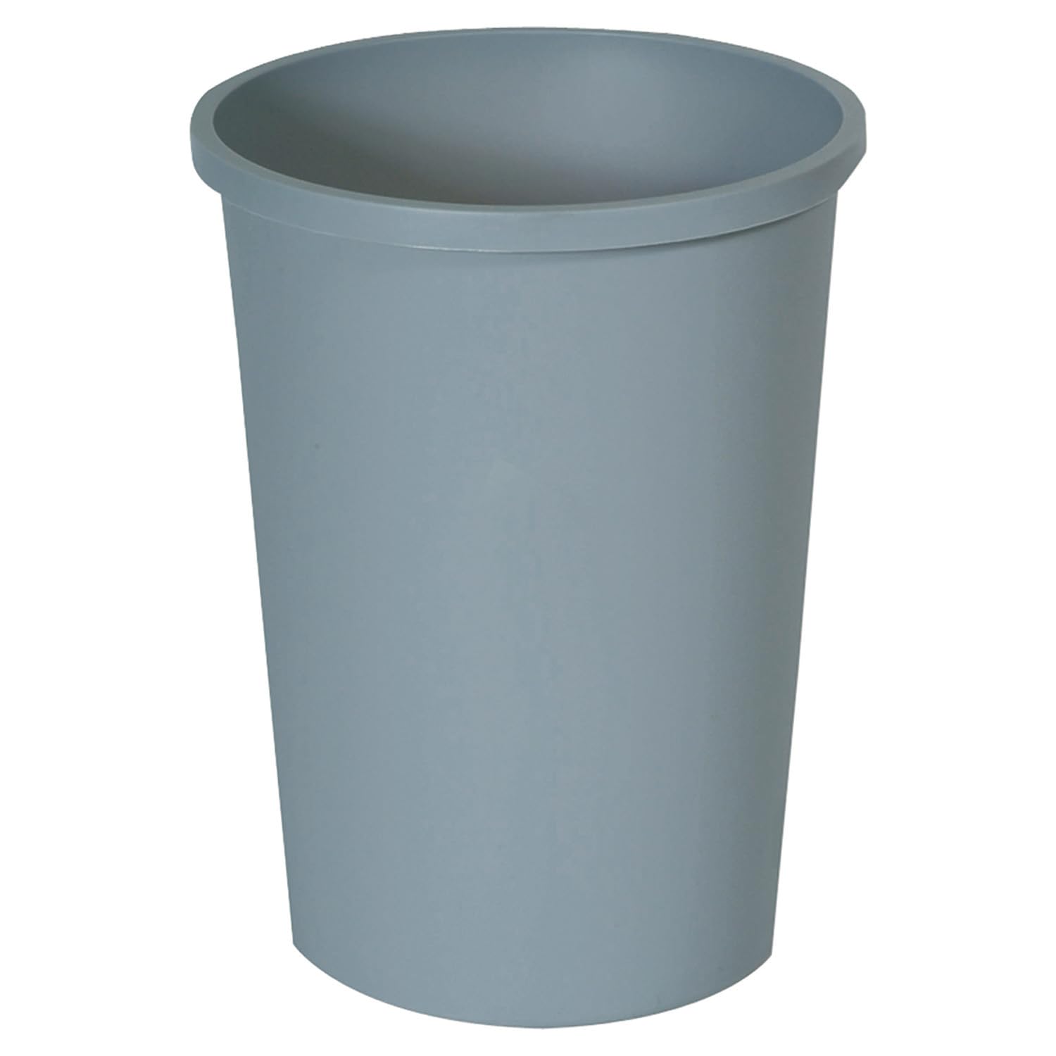 Rubbermaid Commercial Products Untouchable Trash Can 11-Gallon Gray Durable Wastebasket for Home Kitchen Garage Office Outdoor Trash Can