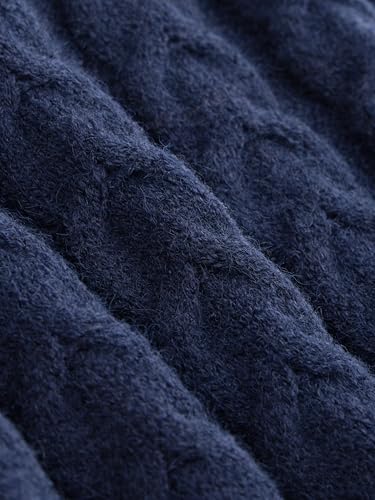 CIDER Women’s Sleeveless Sweater Tops Turtle Necks Cable Knit Croped Vest Tank Top2