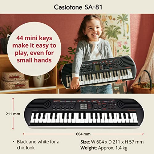 Casio SA-81H5 Mini-Keys 44 - Les Beatles, Paul McCartney, John Lennon, RIngo Starr, George Harrison Casio SA-81H5 Mini-Keys 44 – Image 7