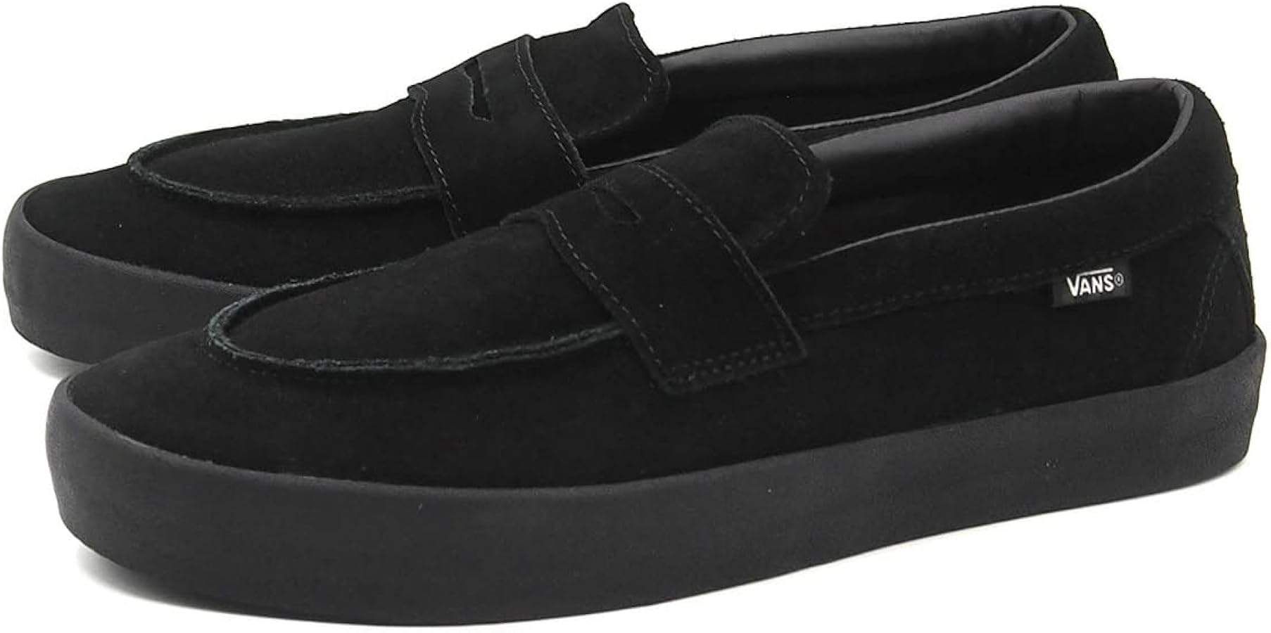 Amazon | VANS SKATE LOAFER (SUEDE)BLACK/BLACK vn000va6bka バンズ