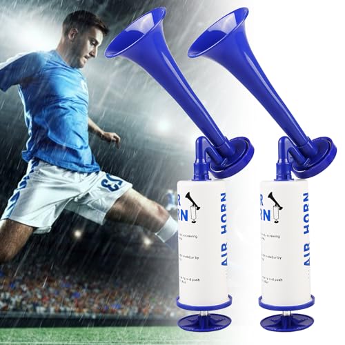 【Materiale di alta qualità】: La tromba da stadio è realizzata in alluminio e materiale ABS, garantendo robustezza e resistenza alla ruggine. Questa tromba da stadio è progettata per durare a lungo e resistere alle condizioni più difficili, ideale anche come air horn.