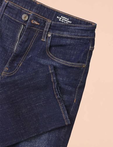 Image of U.S. Polo ASSN. Denim Jeans for Men - Slim Straight Fit, Mens Jeans for Office & Regular Wear
