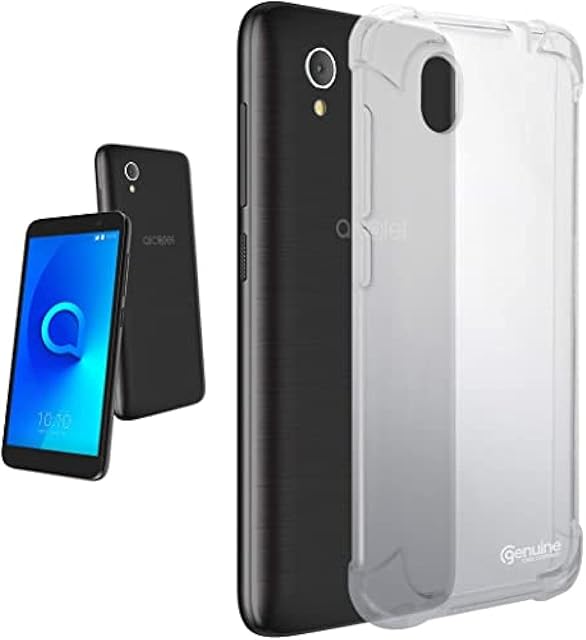 Alcatel 1 Shockproof Clear Transparent Phone Case