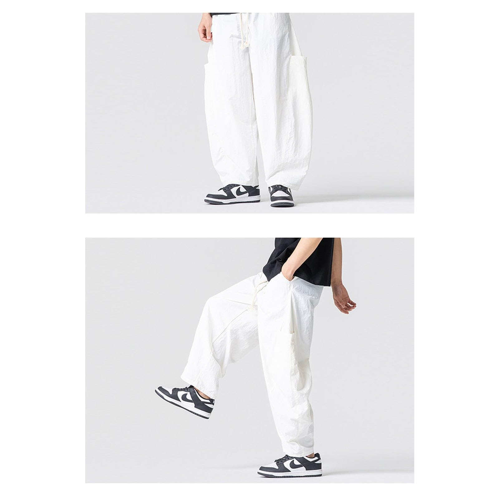 Hommes Chino Pantalon Pantalons Homme en Coton Jogging Cargo De Travail pour Hommes Cotton Lodger Décontracté avec Taille Ceinture Elastique Short Compression Fitness