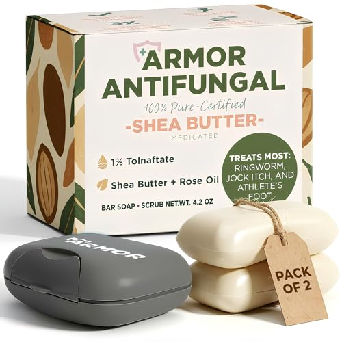 Antifungal Soap with Shea Butter 1% Tolnaftate for Jock Itch Treatment