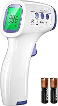 DR VAKU® Swadesi Non-Contact Infrared Digital Temperature Gun, Resolution Infrared Thermometer, Multi-Purpose, Wide Range, Non-Contact [With Free Battery] - White, Plastic, Pack of 1