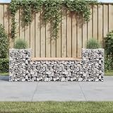 Grâce à son design fin et compact, le banc trouve sa place même dans des espaces extérieurs limités.