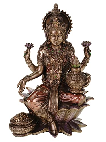 Veronese Statue Lakshmi indischer Gott des Glücks der Weisheit und des Reichtums Hinduismus Figur Indien