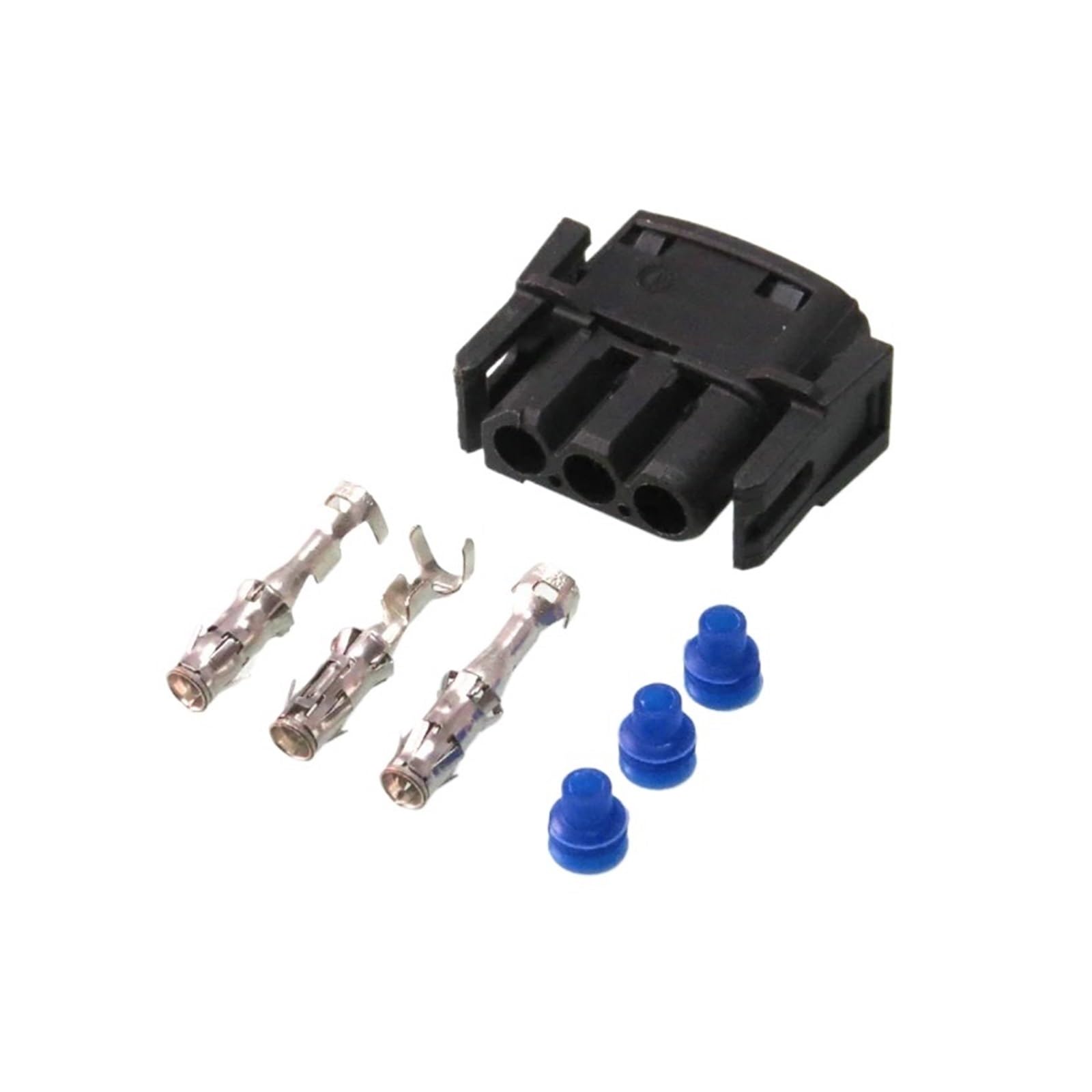 Connecteur femelle automatique à 3 broches connecteur scellé avec bornes et joints (50 pièces)