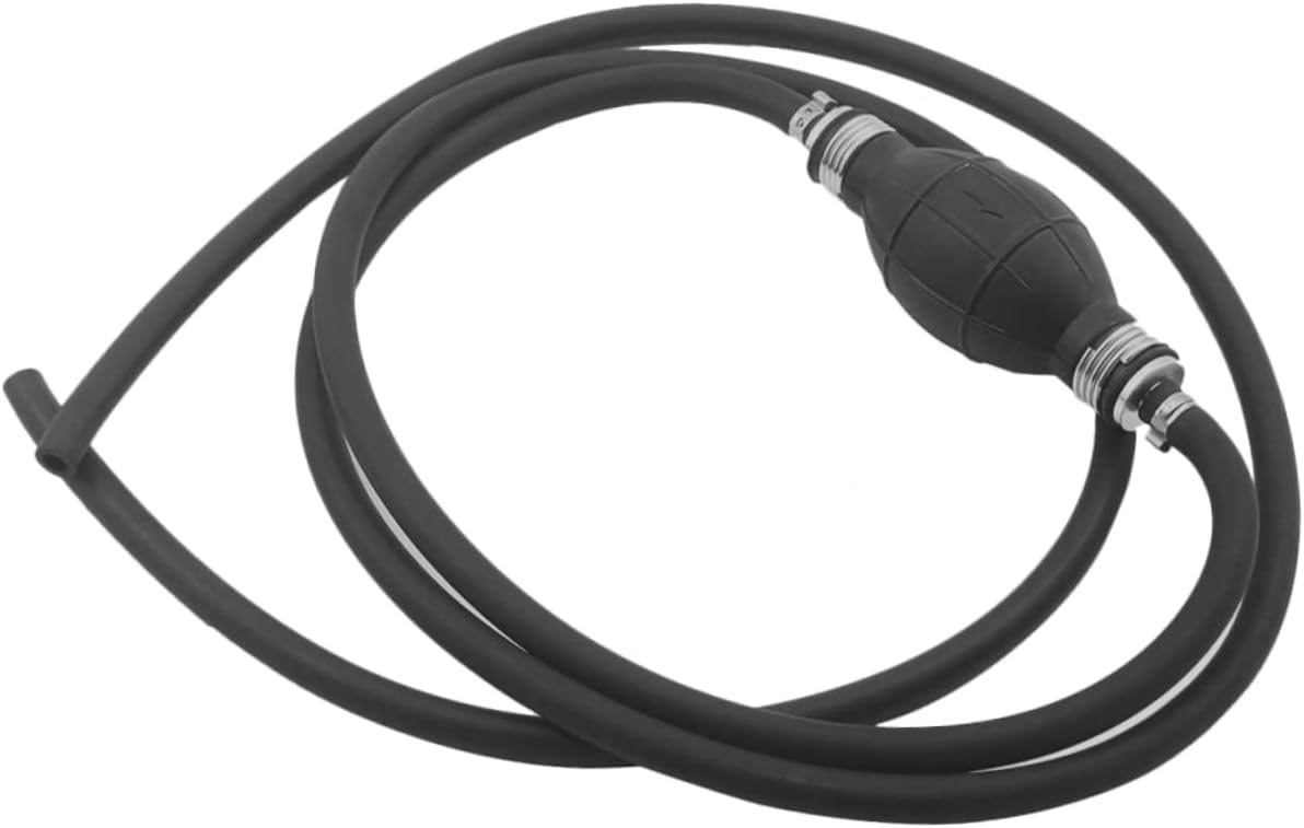 Manual Fuel Transfer Siphon Pump for Cars and Fish Tanks Hand Pump with Hose Thick Rubber Construction Easy Liquid Transfer for Tight Spaces Lightweight