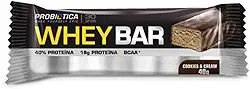 Whey Bar Low Carb (40G) - Sabor Cookies, Probiótica