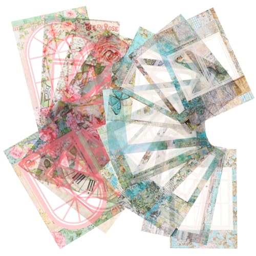 Lurrose 2 Sets Material Sticker Classroom Must Haves Skate Stickers Calendar Stickers Classroom Organization Planner Decals Tape Planner Office Paper Photo Album Hand Account