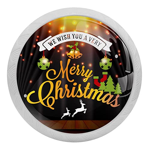 Boutons de placard pour commode de Noël et décoration de fête - 2