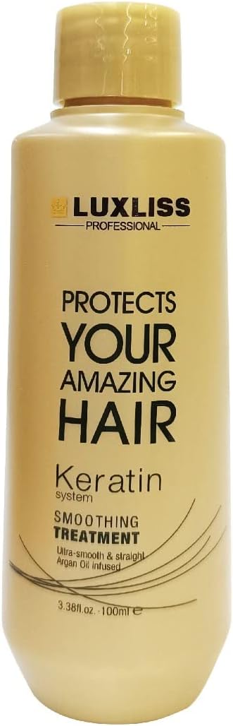 Luxliss Keratin Smoothning Treatment For All Hair Type, 100ml (Floral), 1 Count