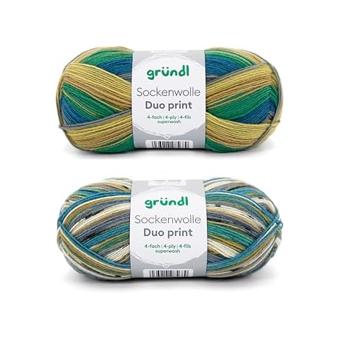 Gründl Lot de 2 pelotes de laine Cover