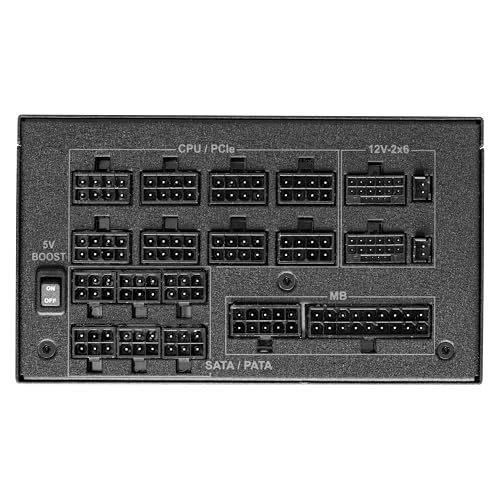Image of ASRock Taichi TC-1650T 1650W ATX 3.1 & PCIe 5.1 Power Supply, 80 Plus Titanium, Cybenetics Titanium & Lambda A+, Native 12V-2x6 with TempGuard, 100% Japanese Capacitors, 10-Year Warranty