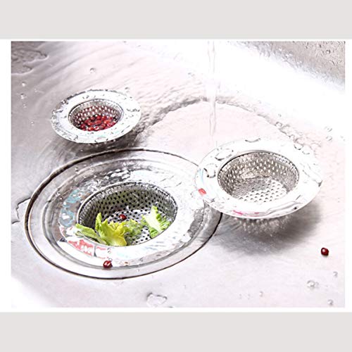 Colador de acero inoxidable para fregadero Zerodeko 4 piezas miniatura 6