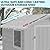 Devoko 6x4 FT Plastic Storage Shed, Outdoor Resin Garden Shed with Floor, Durable Tool Storage Shed with Lockable Door and Window for Patio, Garden, Backyard, Light Gray