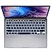 IBENZER Compatible with 2025 2024 M2 MacBook Pro 13 Inch Case 2025-2016 M1 A2338 A2289 A2251 A2159 A1989 A1706 A1708, Hard Shell Case & Keyboard Cover for Mac Pro 13, Klein Blue,T13KLBL+1