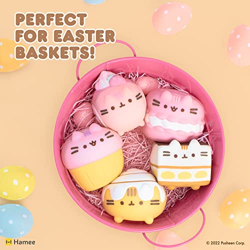 Hamee Pusheen the Cat Cute Water Filled Surprise Capsule Squishy Toy [Series 3] [Pusheen Café] [Birthday Gift Bag, Party Favor, Gift Basket Filler, Stress Relief Toy] – 1 Pc. (Mystery – Blind Capsule) - Thumbnail 2