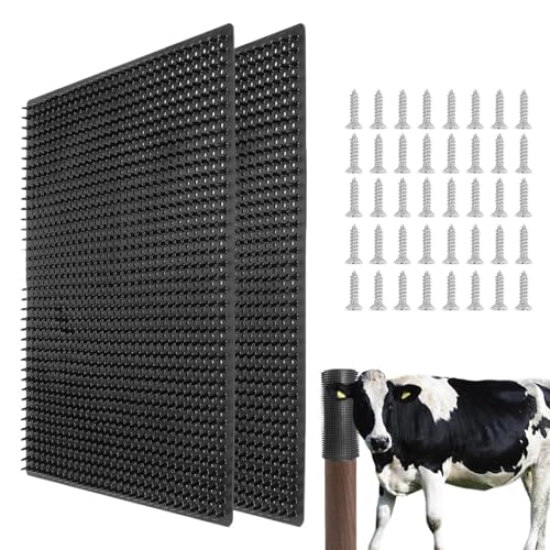 Brosse pour chevaux et chèvres et animaux de ferme - Grattoir pour bovins