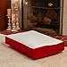 Happy Hounds Buster Hundebett, rechteckig, 91,4 x 61 cm, Rot