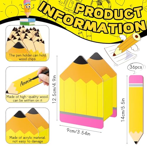 Bâtons de crayon scolaires : kit complet anti-perte avec pot
