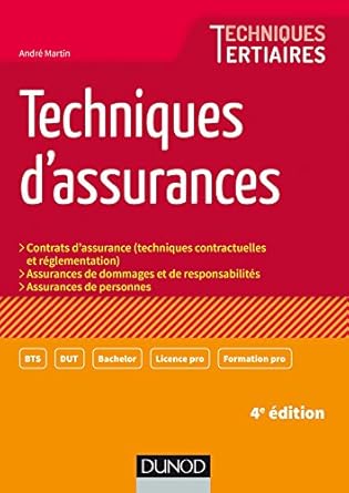 Techniques d'assurances - 4e éd.