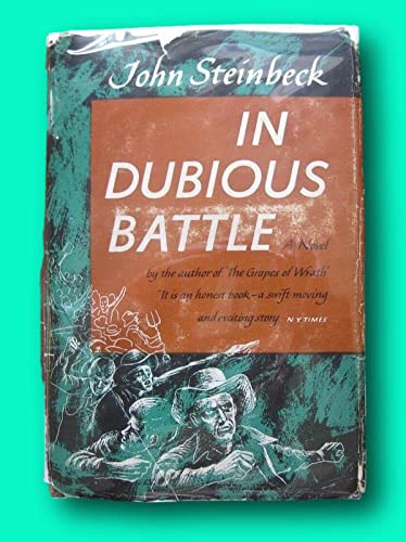 Rare IN DUBIOUS BATTLE by John Steinbeck - 1st ... B09P7G4R6C Book Cover