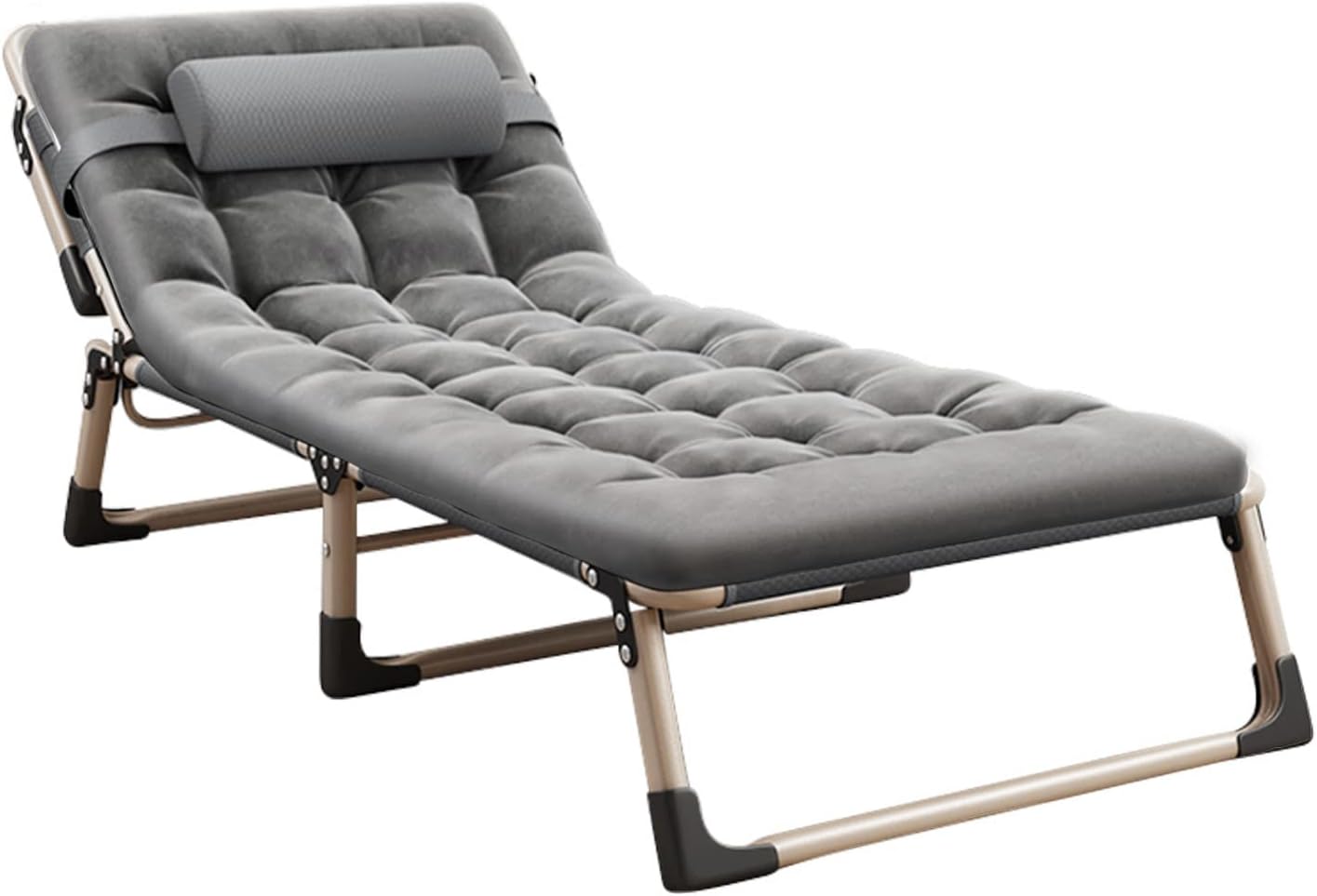 Soliles Reclining Chairs with Mattress,Outdoor Patio Folding Lounge Chair for Sun Tanning,Adjustable 4-Position Portable Folding Chaise Camping Cot for Adult,Perfect Chair for Pool/Beach/Sunbathing : Patio, Lawn & Garden