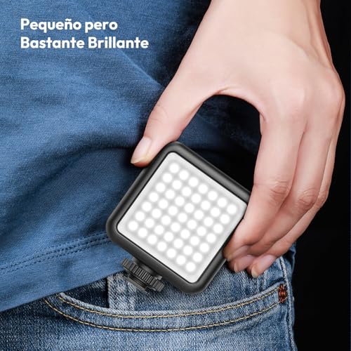 Luz de vídeo LED ULANZI VL49 elimina sombras oscuras en videoconferencias 4