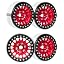 Red(4pcs)