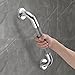 Grab Bars for Shower, 2 Pack 16-Inch Anti Slip Shower Handles for Elderly, Safety Shower Grab Bar, Stainless Steel Handicap Grab Bars for Bathroom (Polished Nickel 1