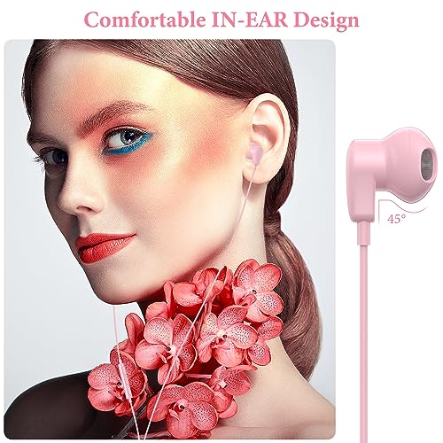 USB C Headphones for iPad 2022,USB Type C Earphones HiFi Stereo USB C
