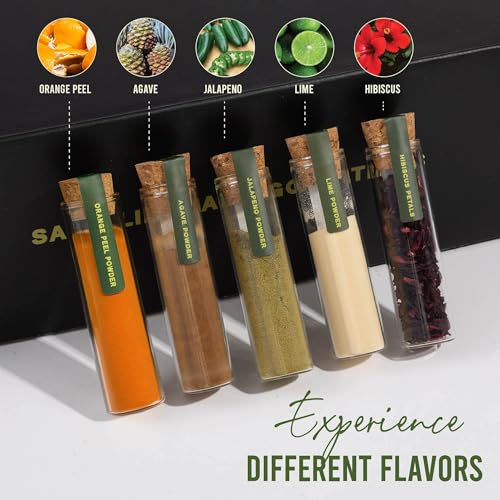 Margarita Gifts for Women - Cocktail Kit - 5 Botanicals - Lime Infused Salt - image 3