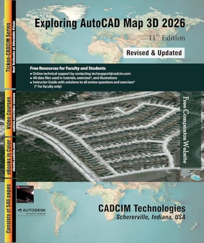 Exploring AutoCAD Map 3D 2026, 11th Edition (English Edition)