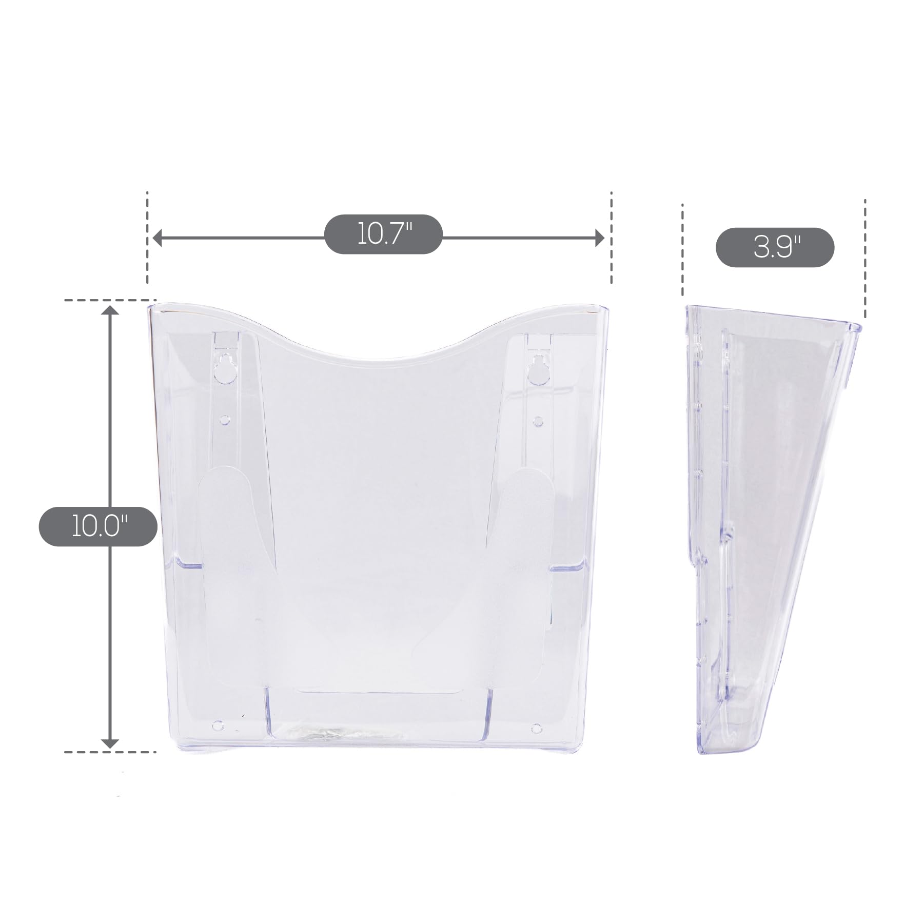 Deflecto docupocket Euro-style, claro (63001)