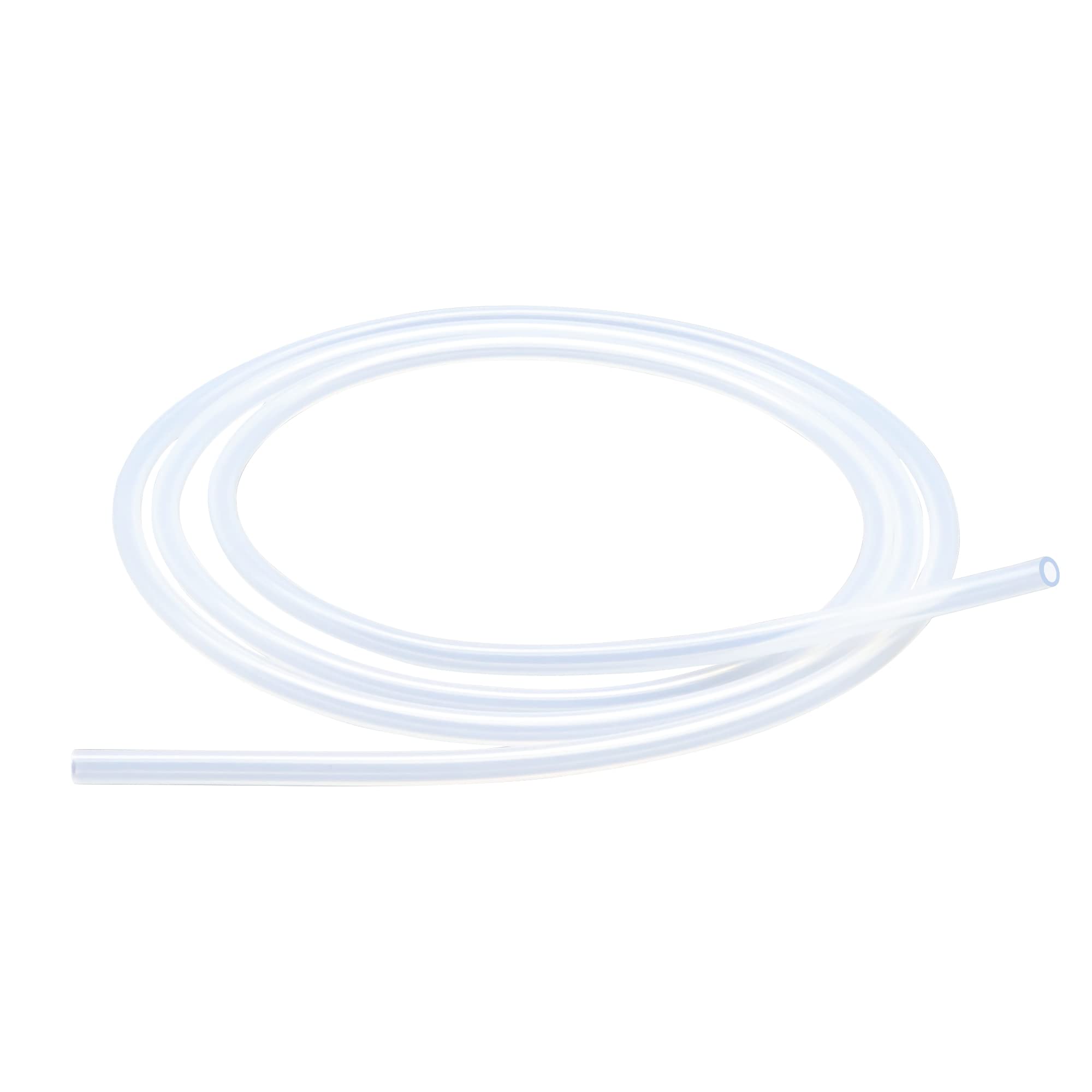 Silicone Tube 2mm ID X 4mm OD, 5 Meters(16.4FT), LAVMHAB Food Grade Hose Flexible Silicone Tubing Clear Water Air Hose Pipes for Pump Transfer